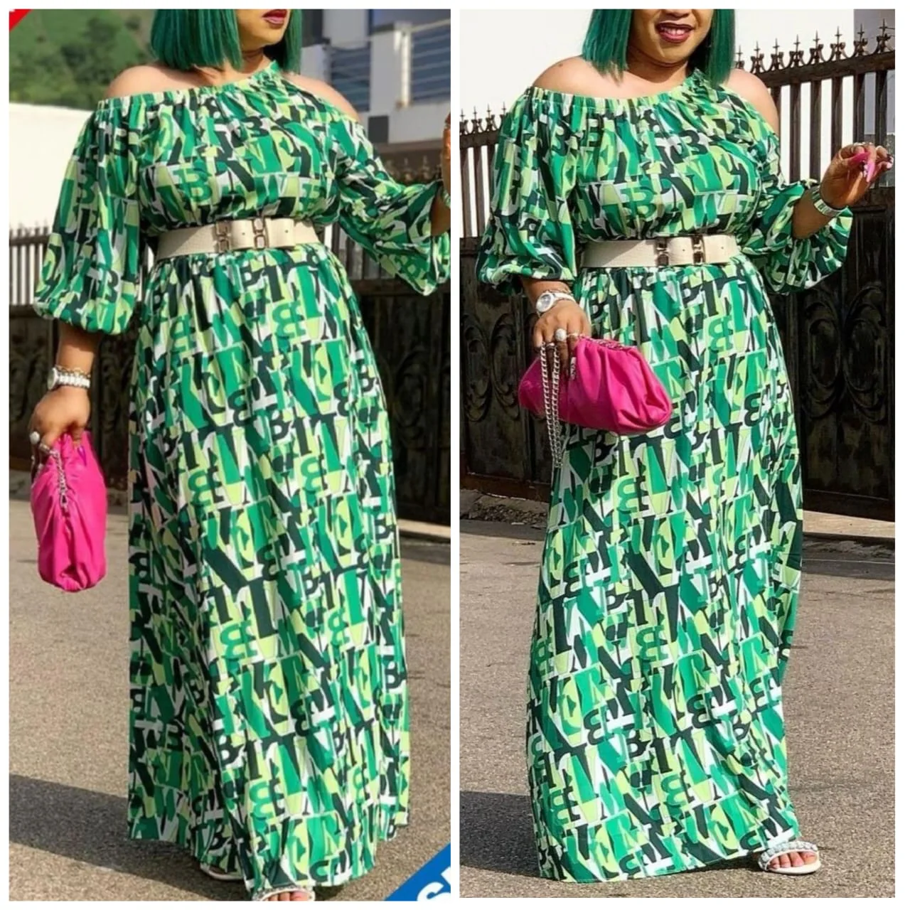 Floral Plus Size Maxi Dress - Image 2