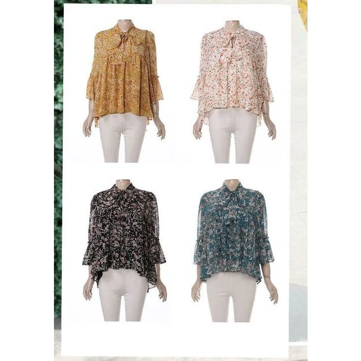 Floral Print Blouse - Image 4