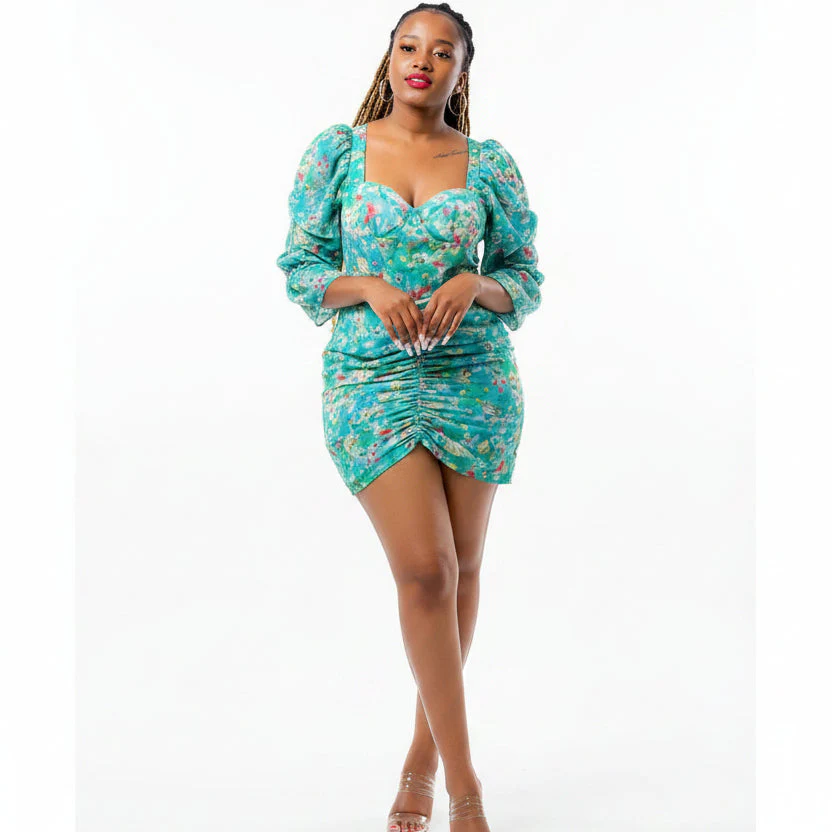 Floral Print Dress