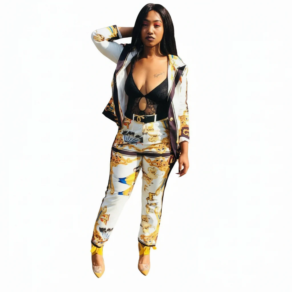 Floral Print Formal Set  - Image 2