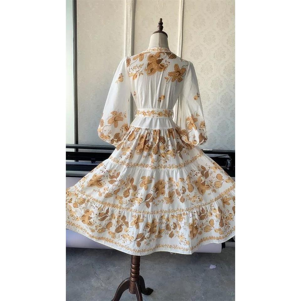 Floral Print Maxi Dress  - Image 3