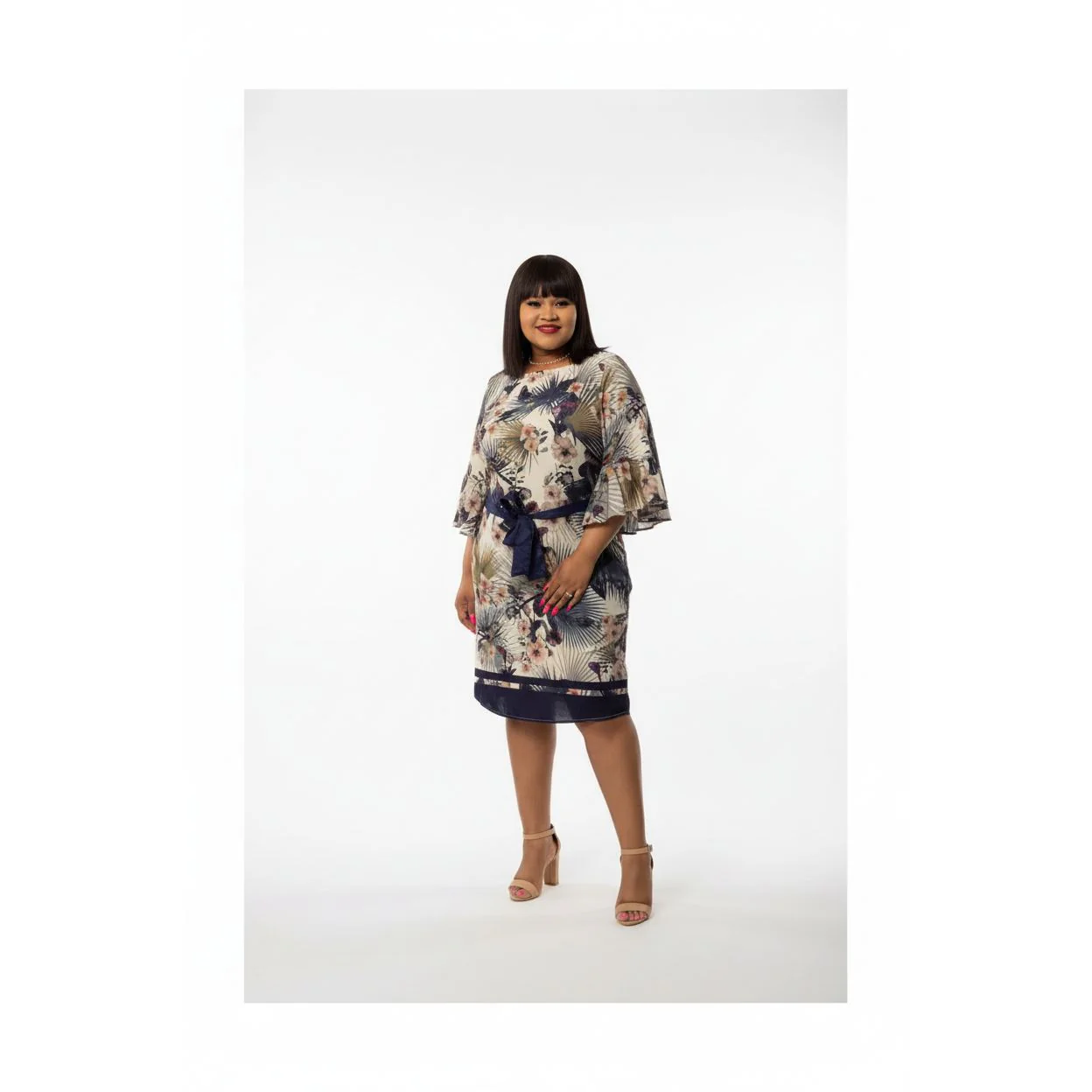 Floral Print Summer Dress  - Image 3