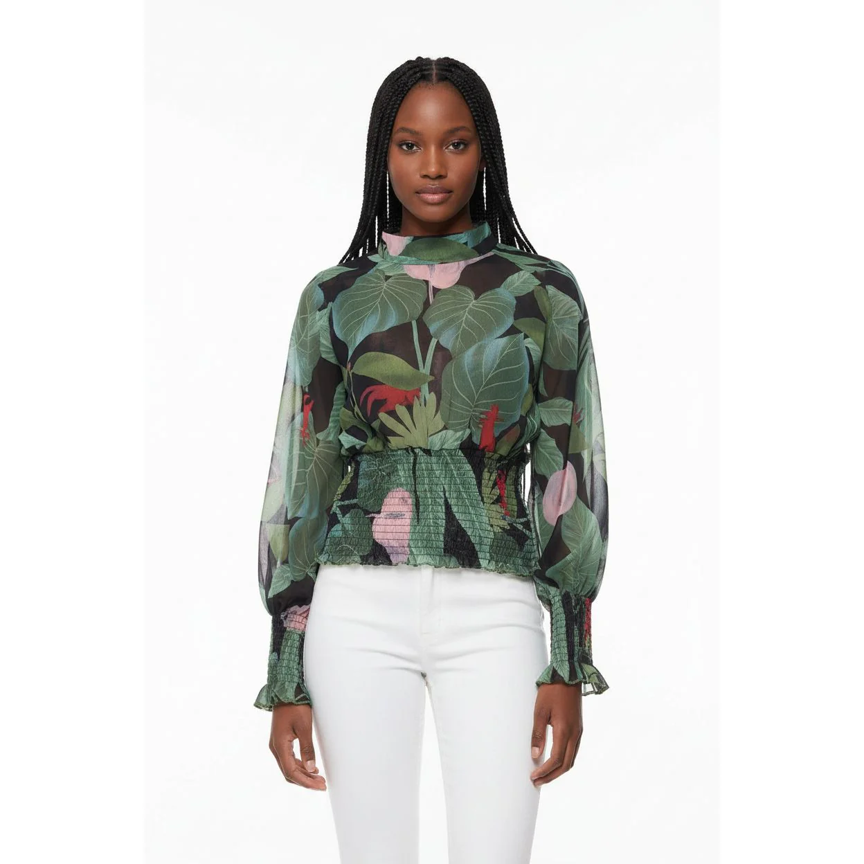 Floral Print Top