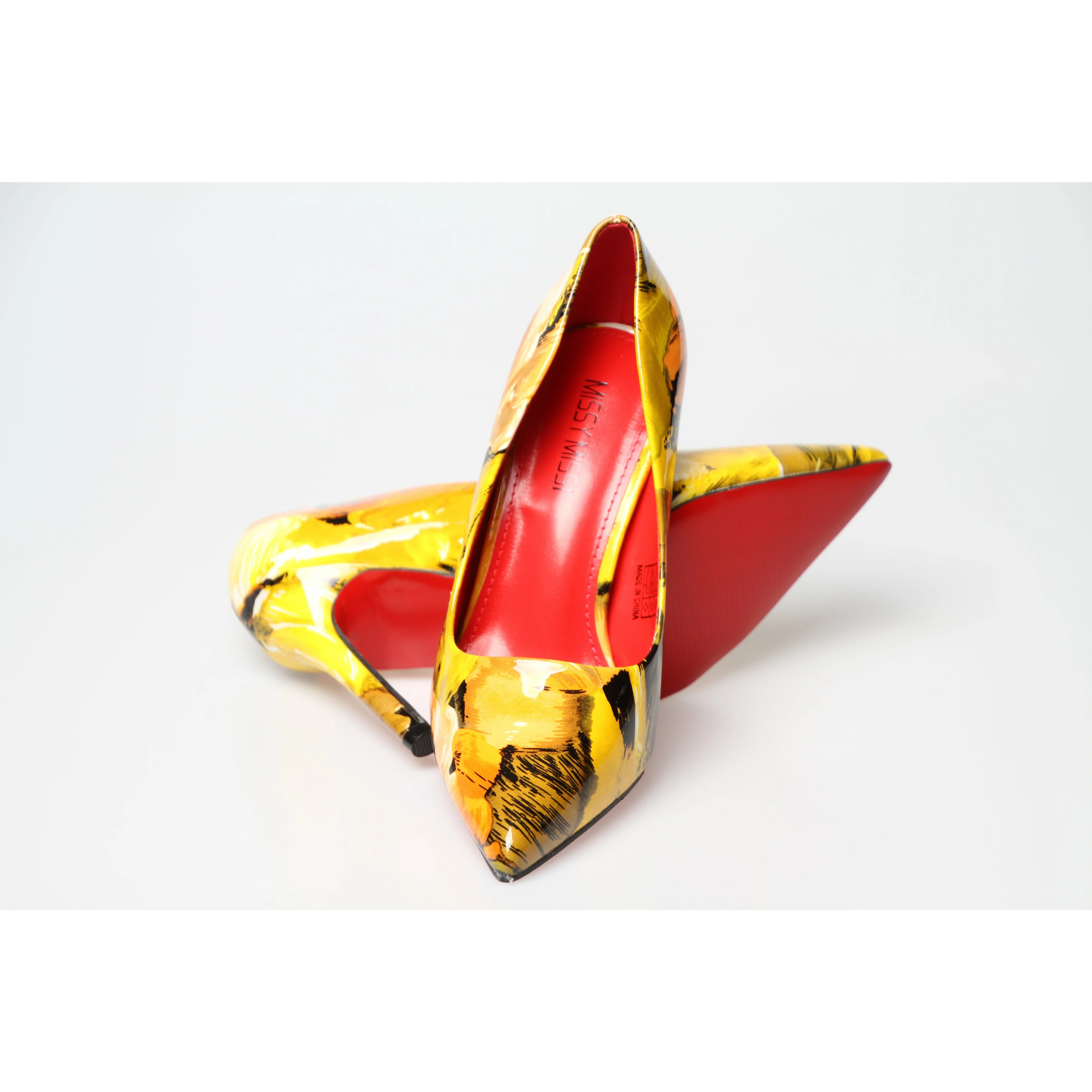 Floral Slip Stiletto Heel - Image 4