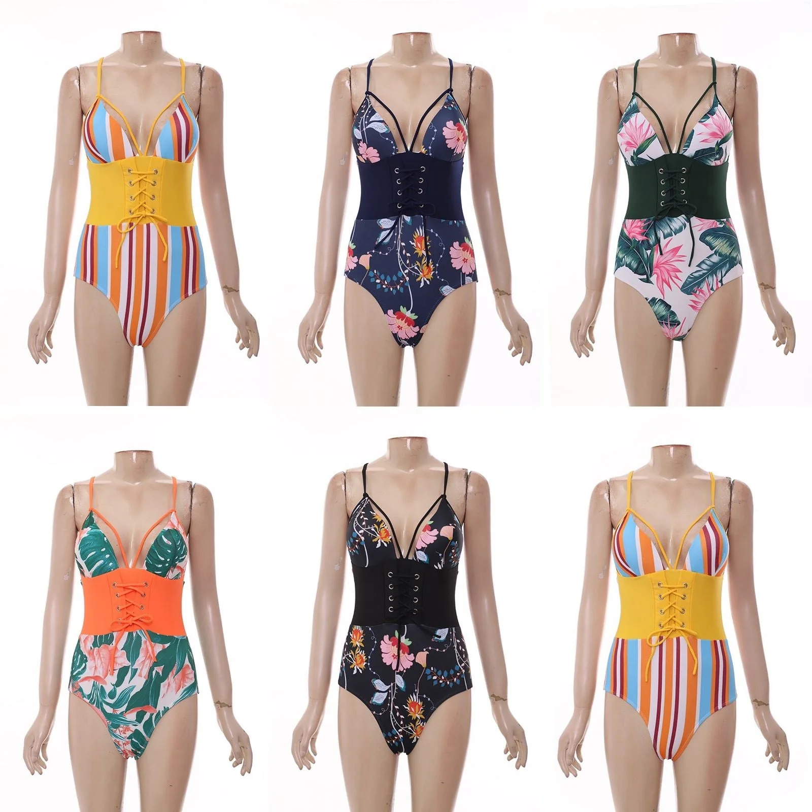 Flower Printing Corder Swimwear - Image 6