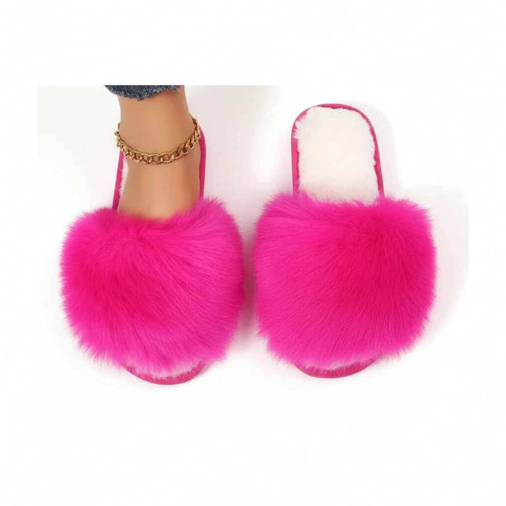Fluffy Bedroom Slippers. - Image 4