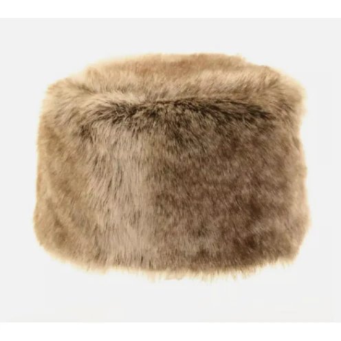 Fluffy Fur Round Winter Bucket Hat - Image 7