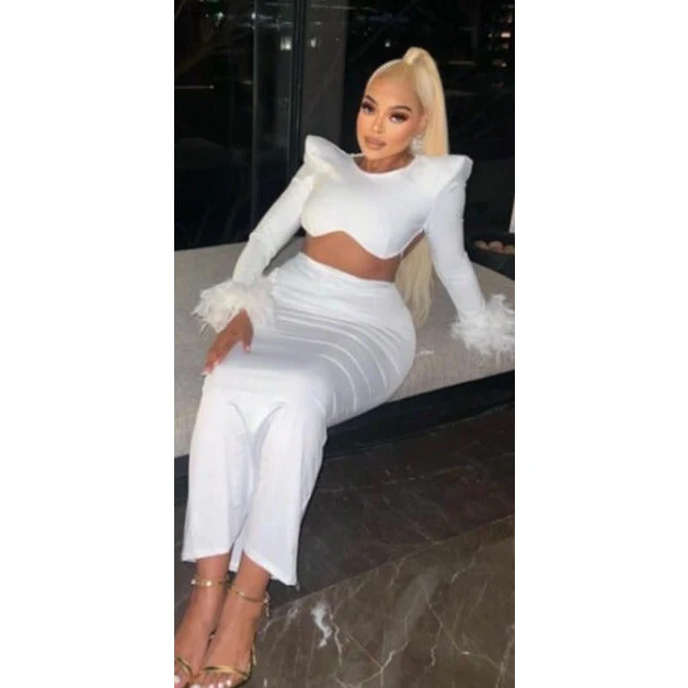 Fluffy Sexy 2 Pieces Set - Image 7