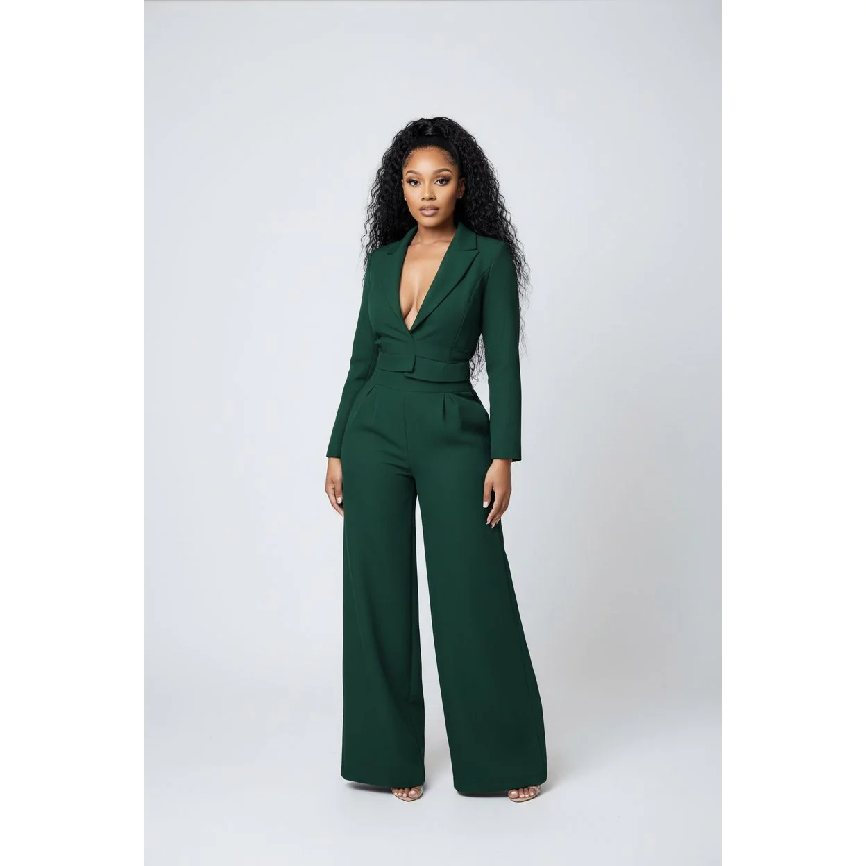 Formal top and pants set - Image 2