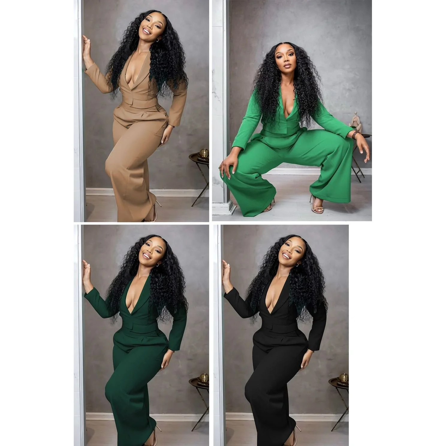 Formal top and pants set - Image 4