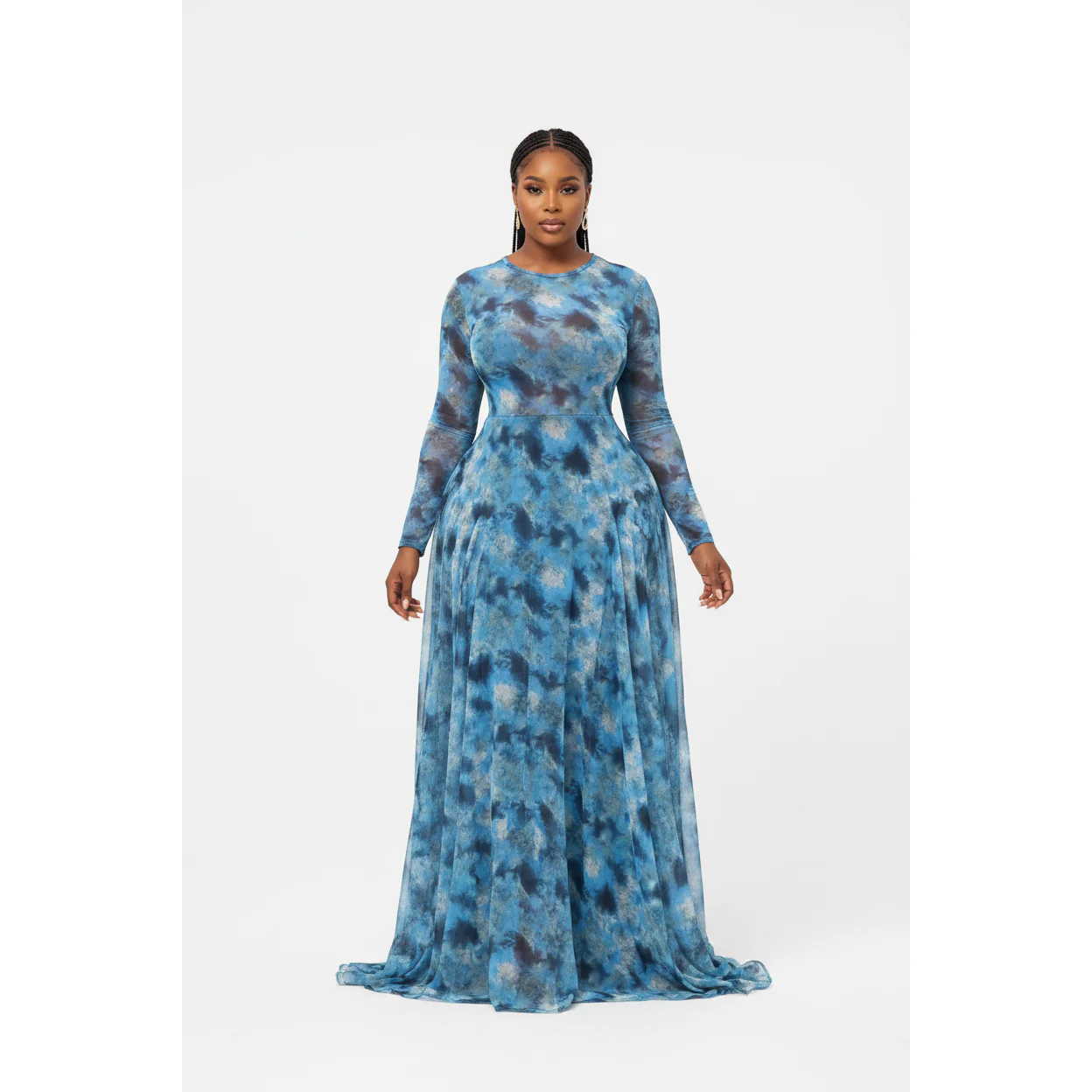 Full length sleeves african dress - Image 3