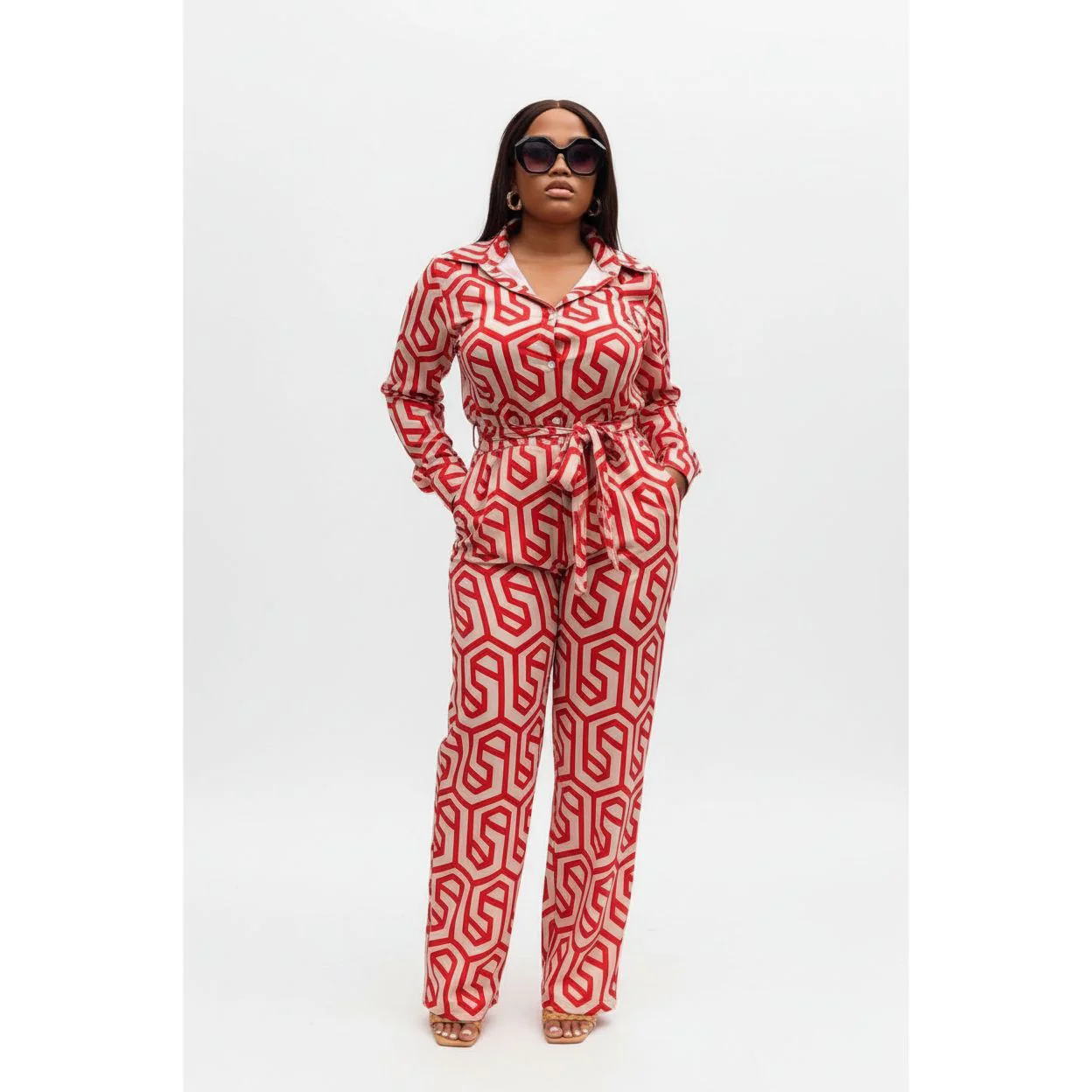 Geometric Print Modern Set