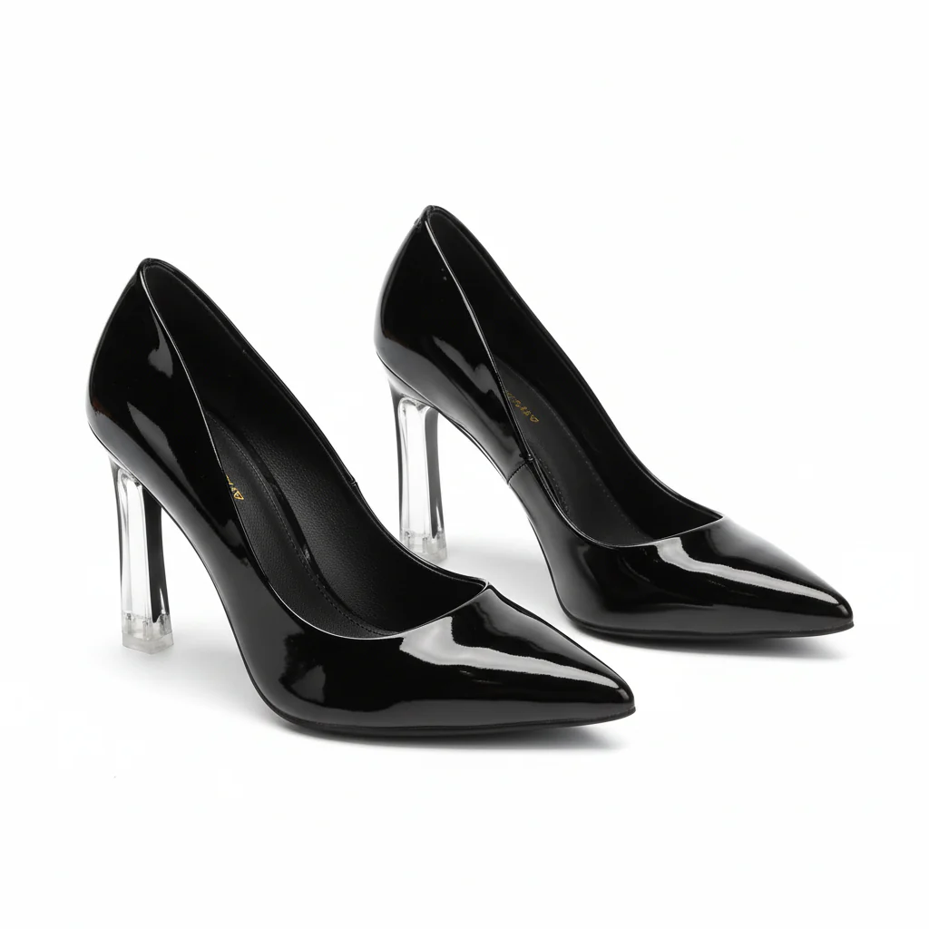 Glass heel pump
