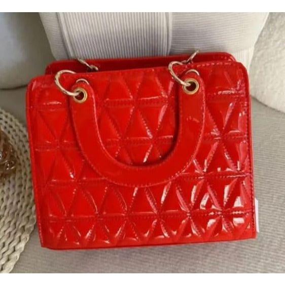 Glossy Crossbody Handbag - Image 4