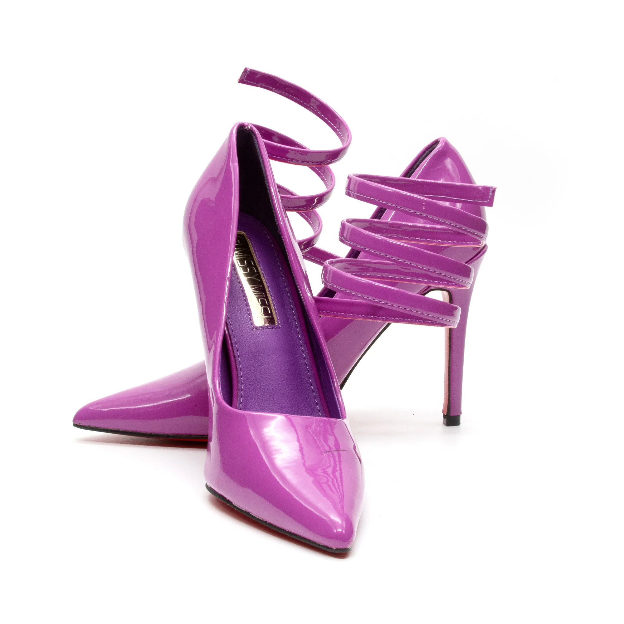 Glossy Pointed Toe High Heel - Image 13