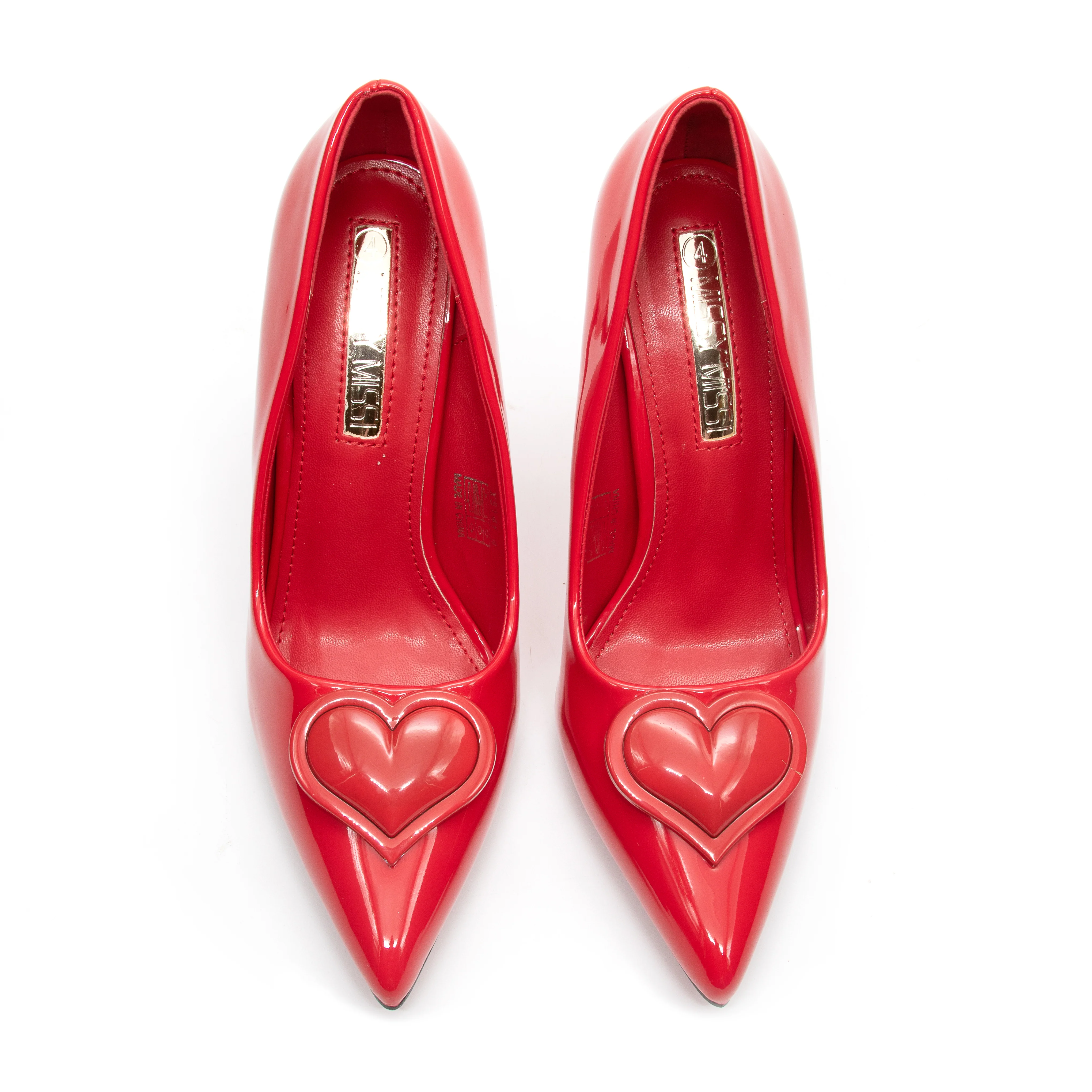 Glossy Red Bottom High Heel - Image 12