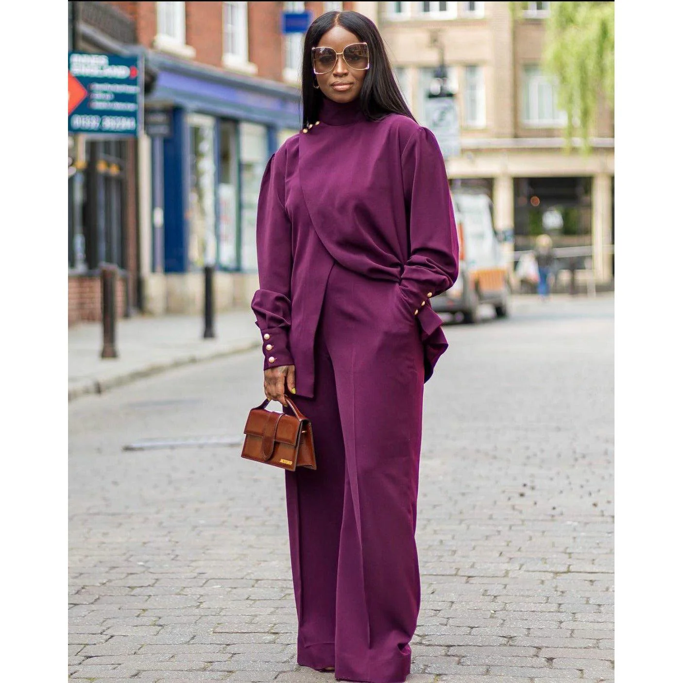 High five Palazzo Pant & Top Set - Image 3