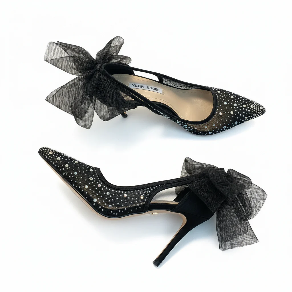high heels quality pointed sandals. - Image 4