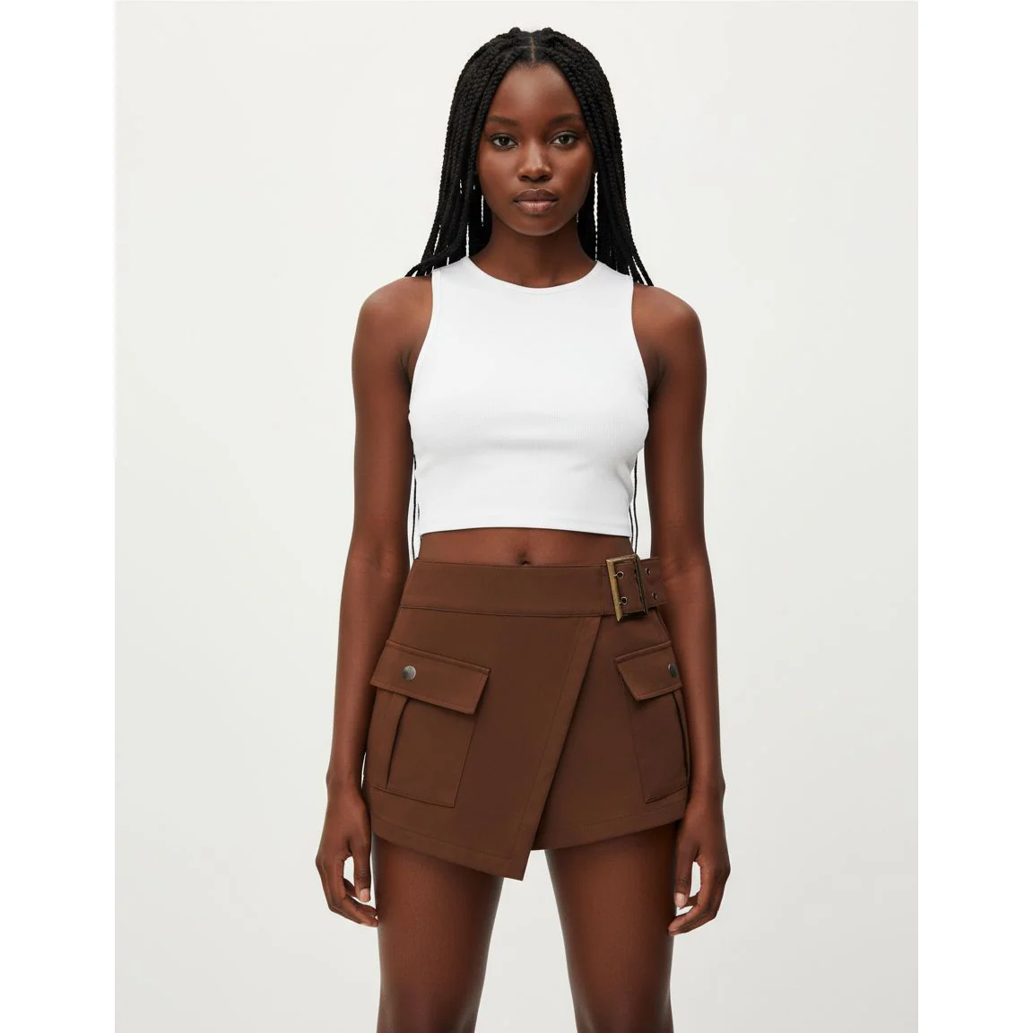 Low Waist Cargo Short Pants