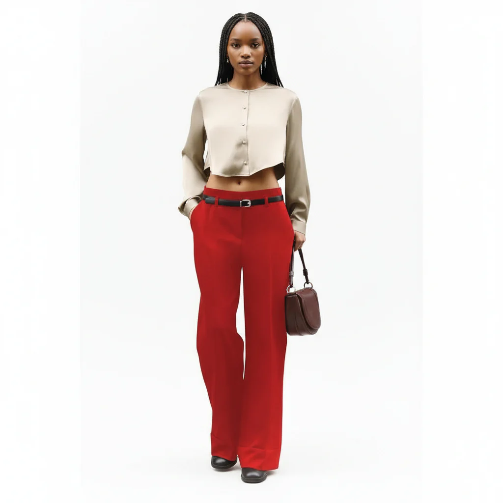 High waisted formal pant - Image 4