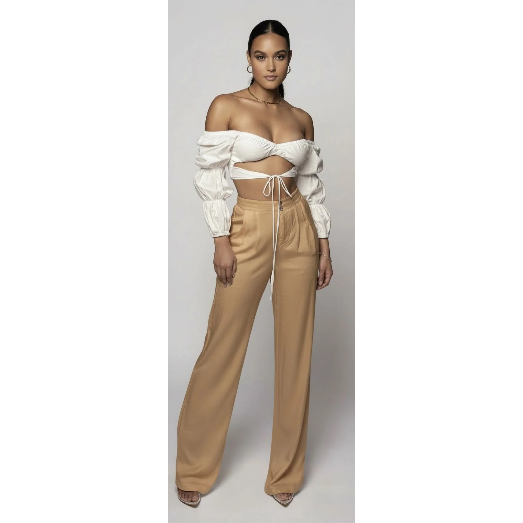 High Waisted Lounge Pants - Image 3