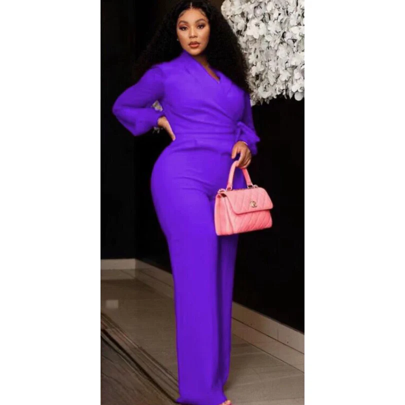 High Waisted Pant and Crop Top Set - Image 4