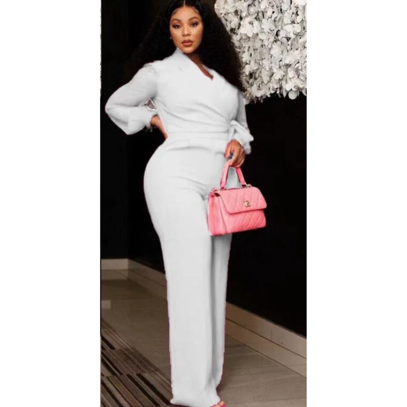 High Waisted Pant and Crop Top Set - Image 5