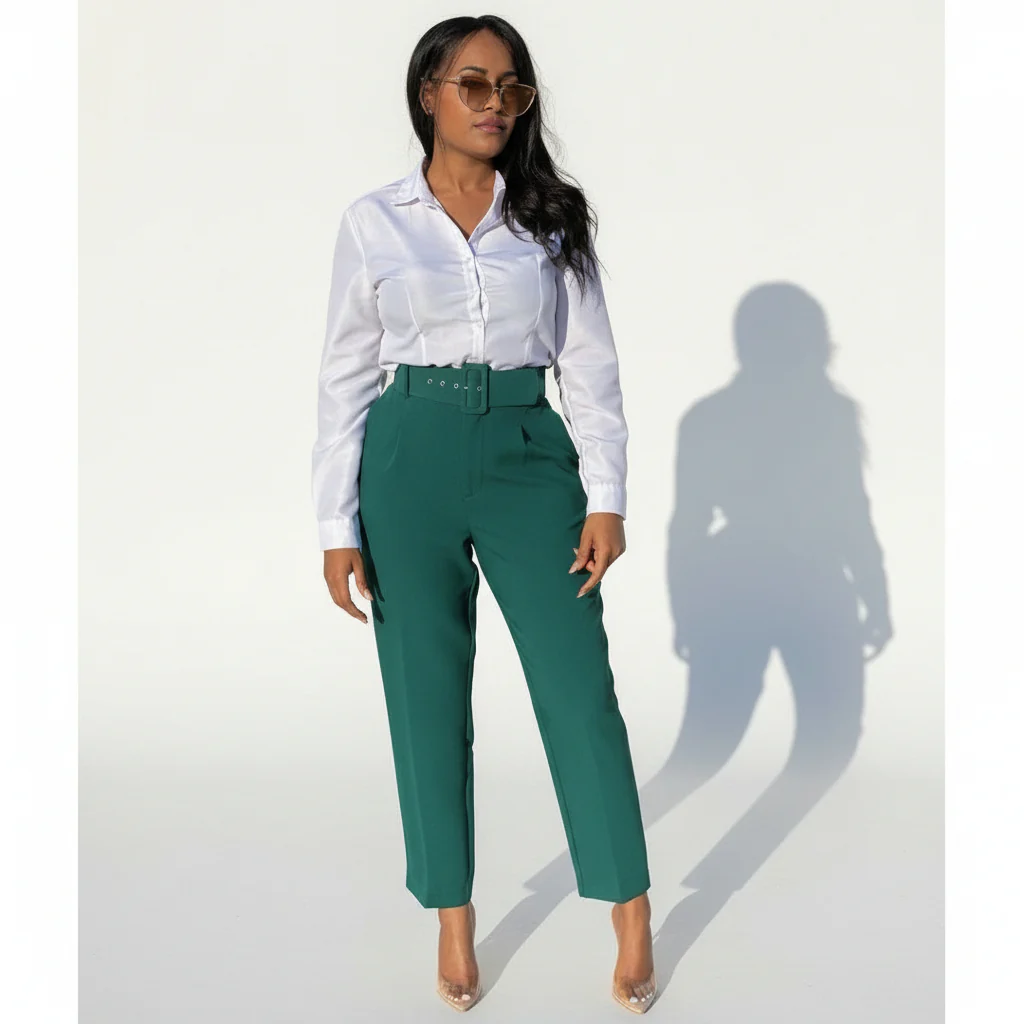 High Waisted skinny formal pants - Image 8