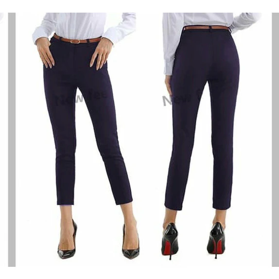 High Waisted Skinny Formal Pants - Image 4