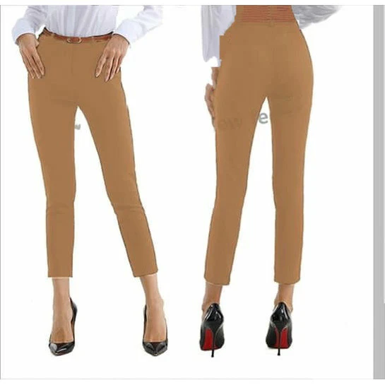 High Waisted Skinny Formal Pants - Image 5