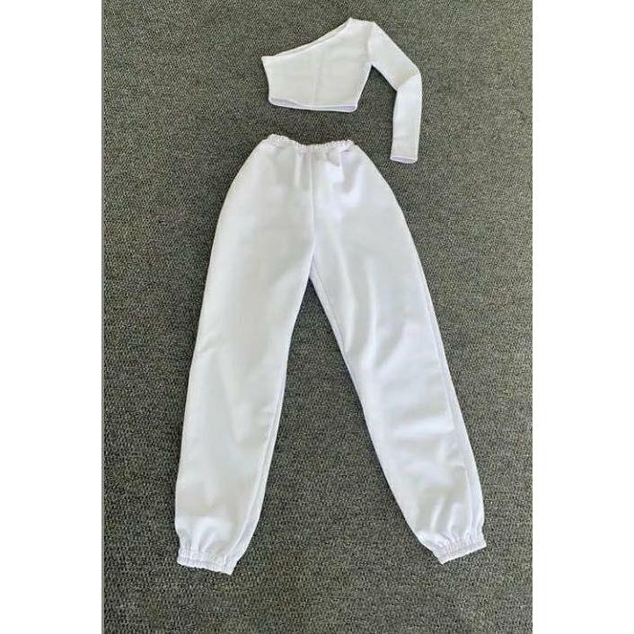 High Waisted Trouser & Crop Top Set - Image 2