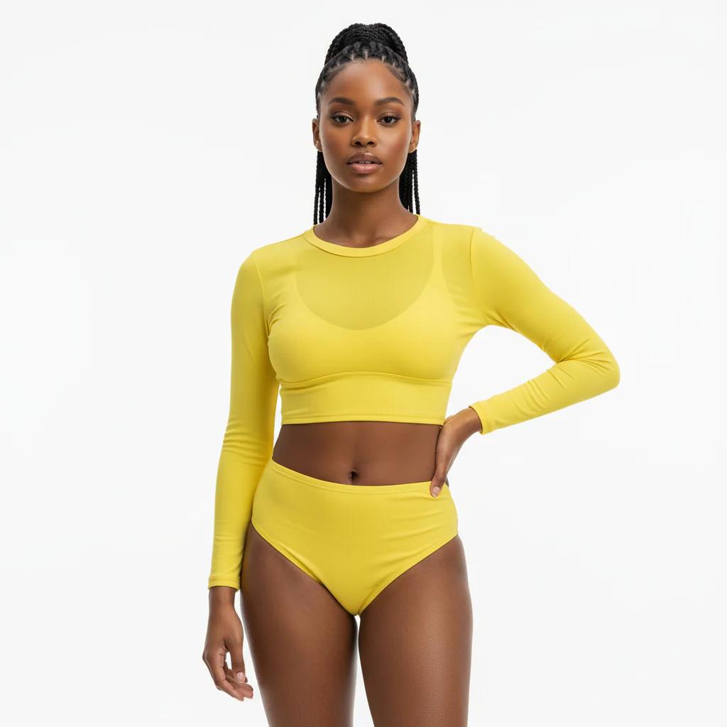 Highly waisted bikini set - Image 2