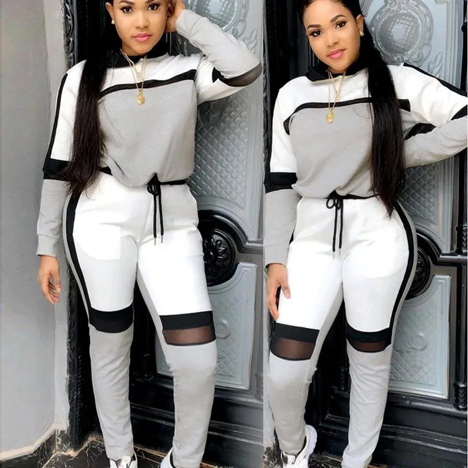 Hooded 2 Piece Tracksuit Set - Image 2