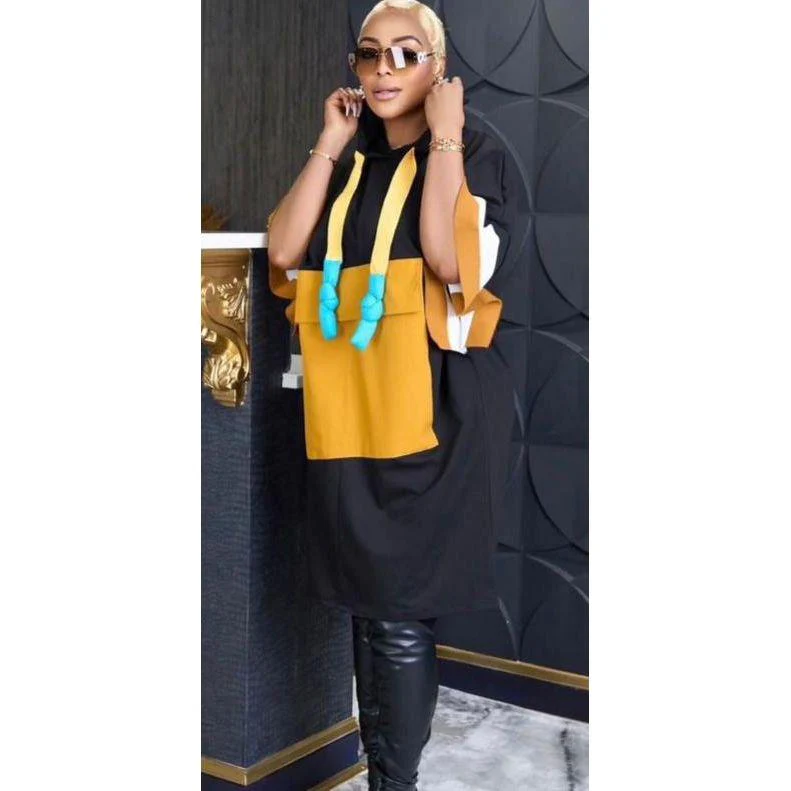 Hooded Oversized Dress - Image 5