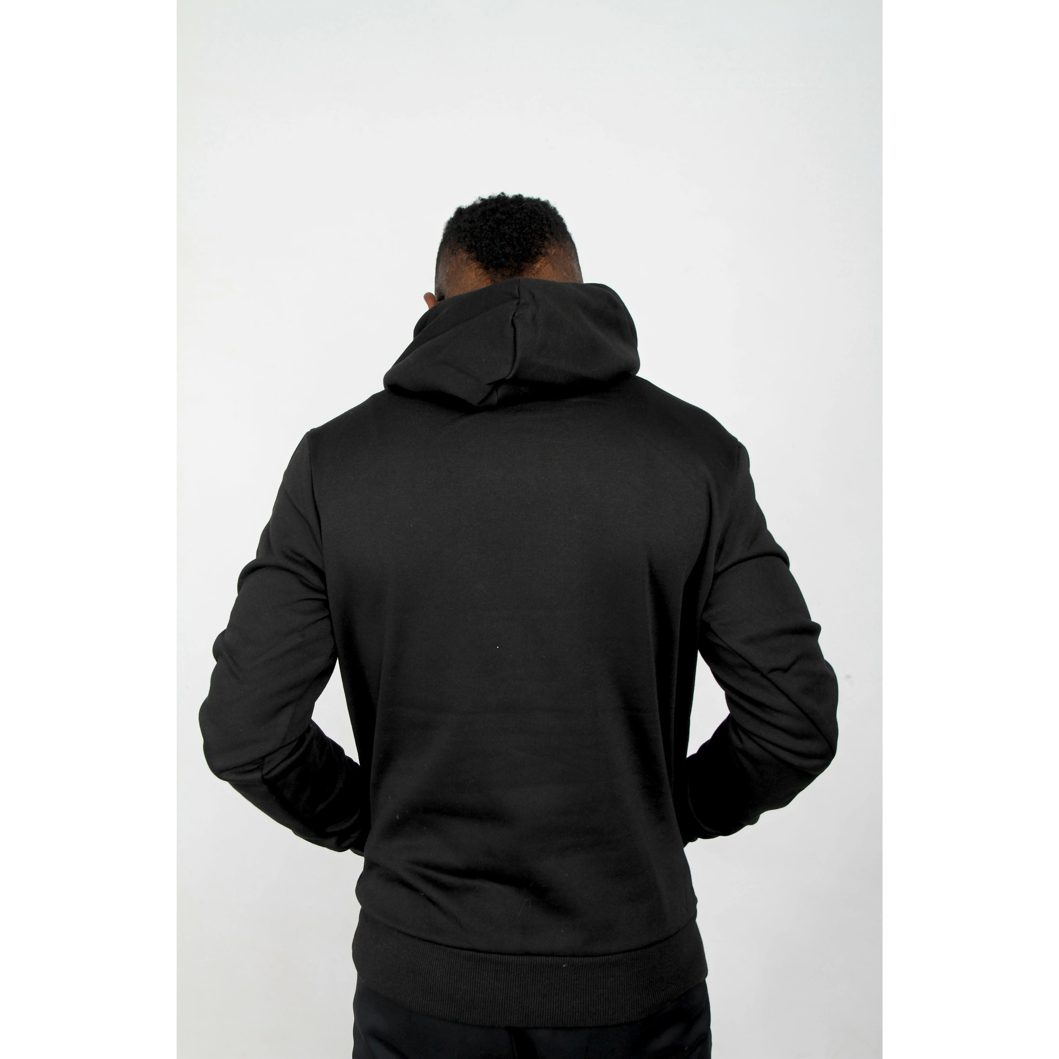 Hooded Print Sweater Men's Top - Image 7