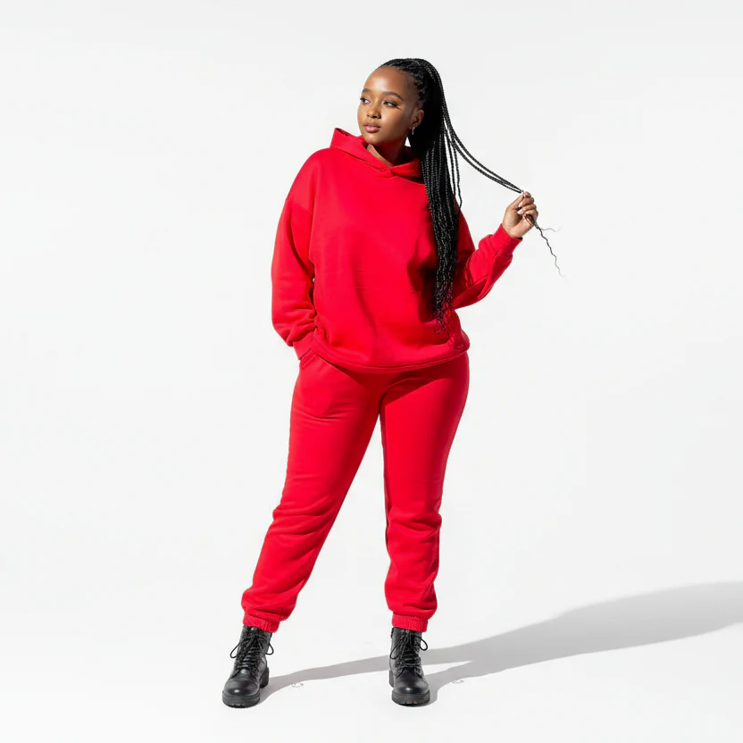 Hooded Winter Tracksuit Set