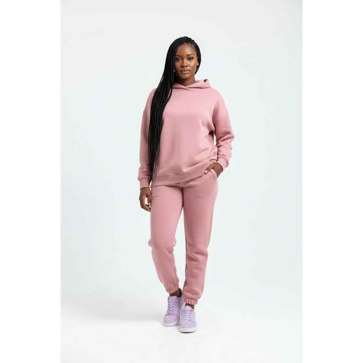 Hooded Winter Tracksuit Set - Image 2