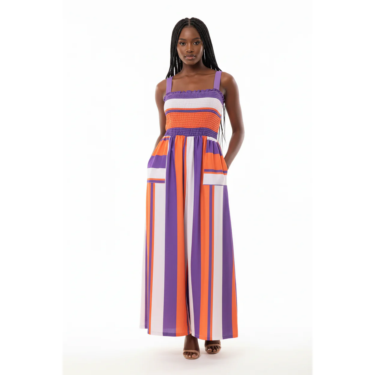 Wide Leg Romper Jumpsuit