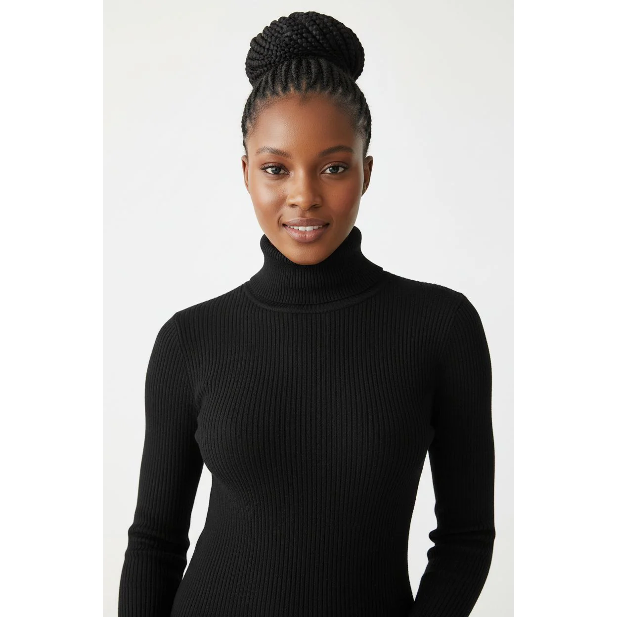Knitted Polo Neck - Image 4