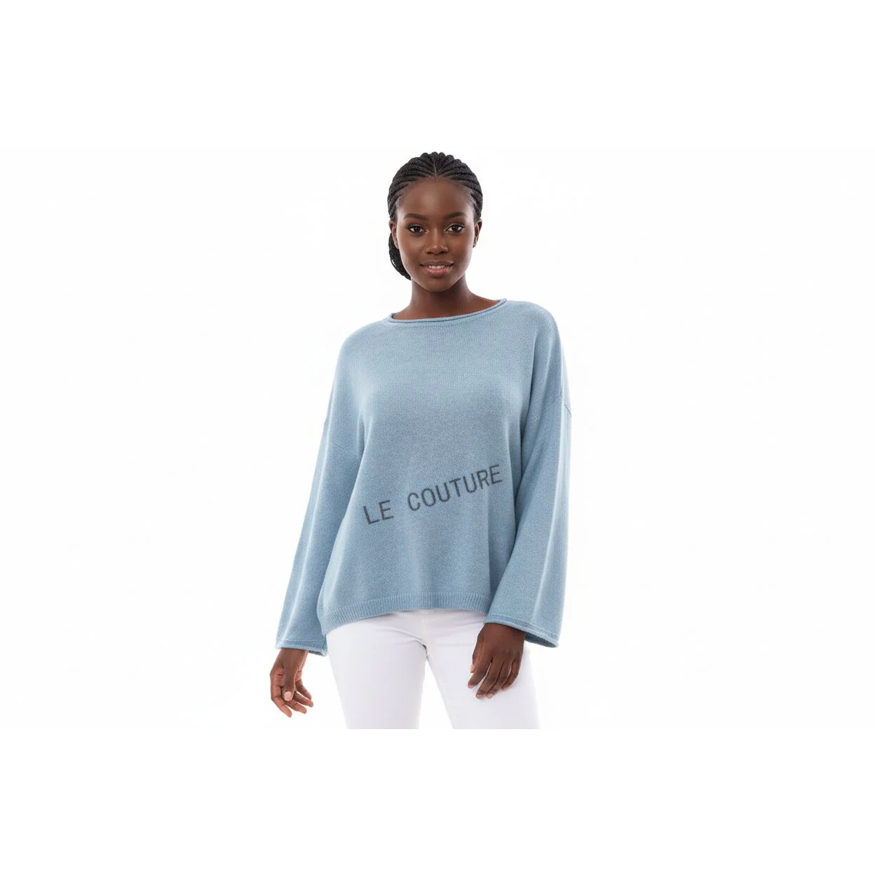 Knitted Round Neck Top - Image 3