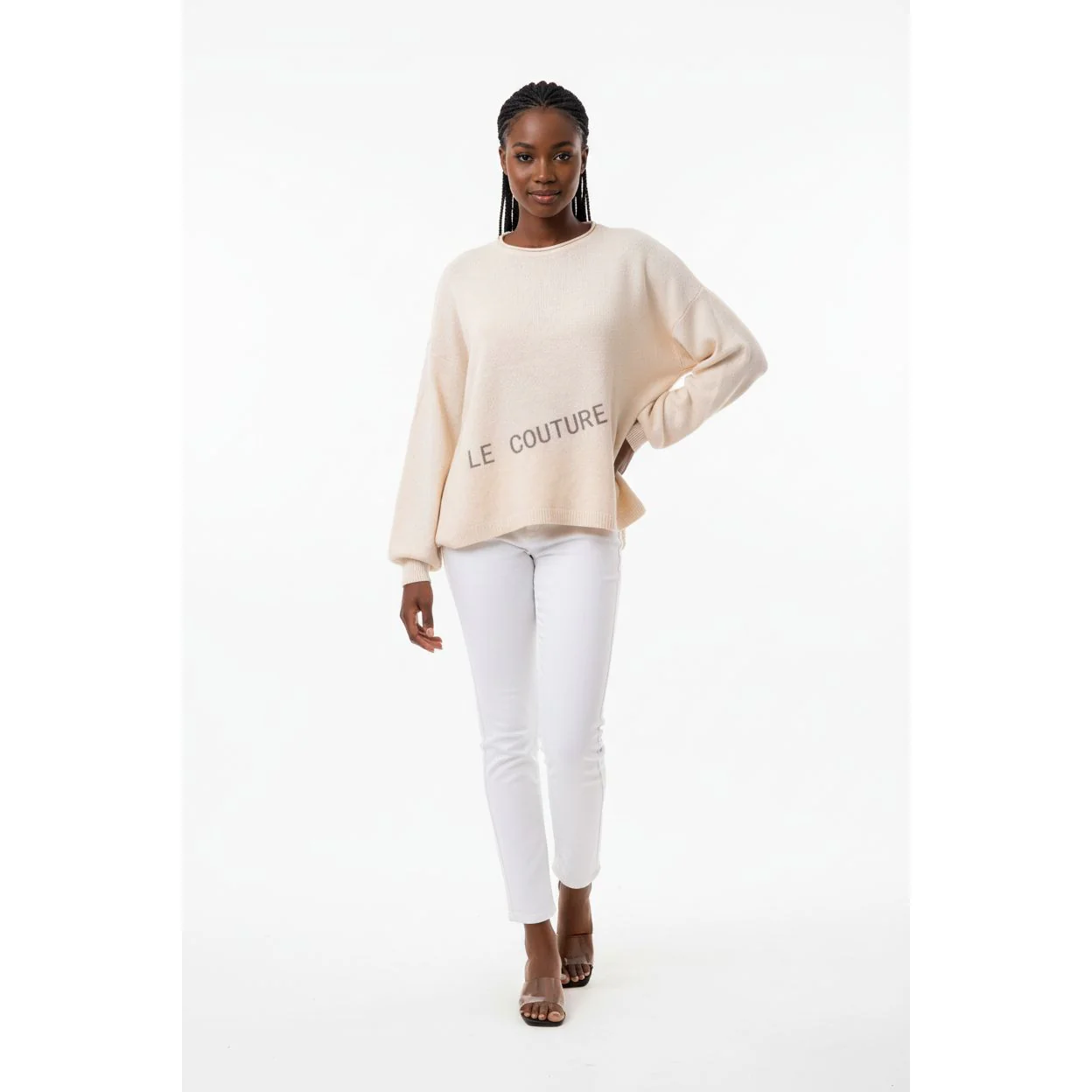 Knitted Round Neck Top - Image 4