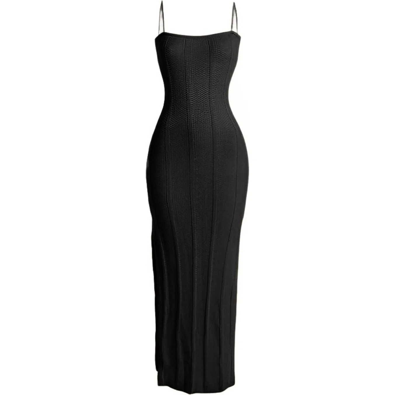 Knitted Sleeveless Dress - Image 2
