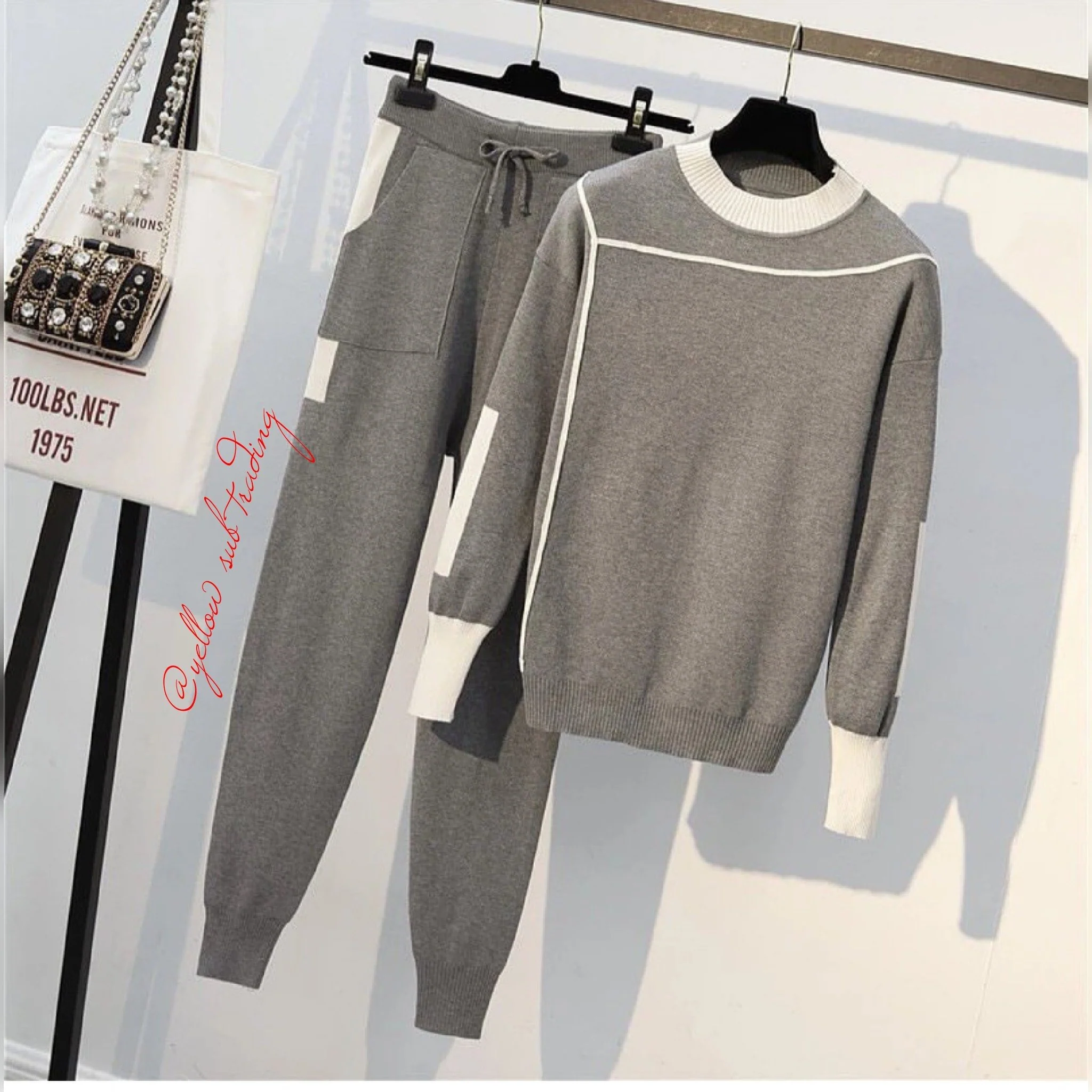 Knitted Tracksuit Set - Image 5