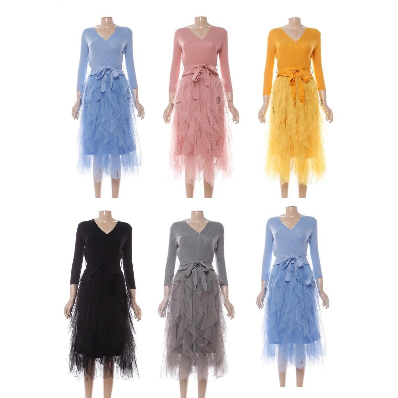 Knitted Tule Dress  - Image 2
