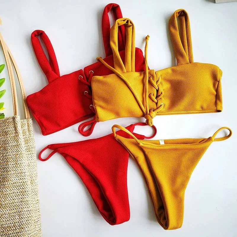 Lace up bikini Set - Image 4