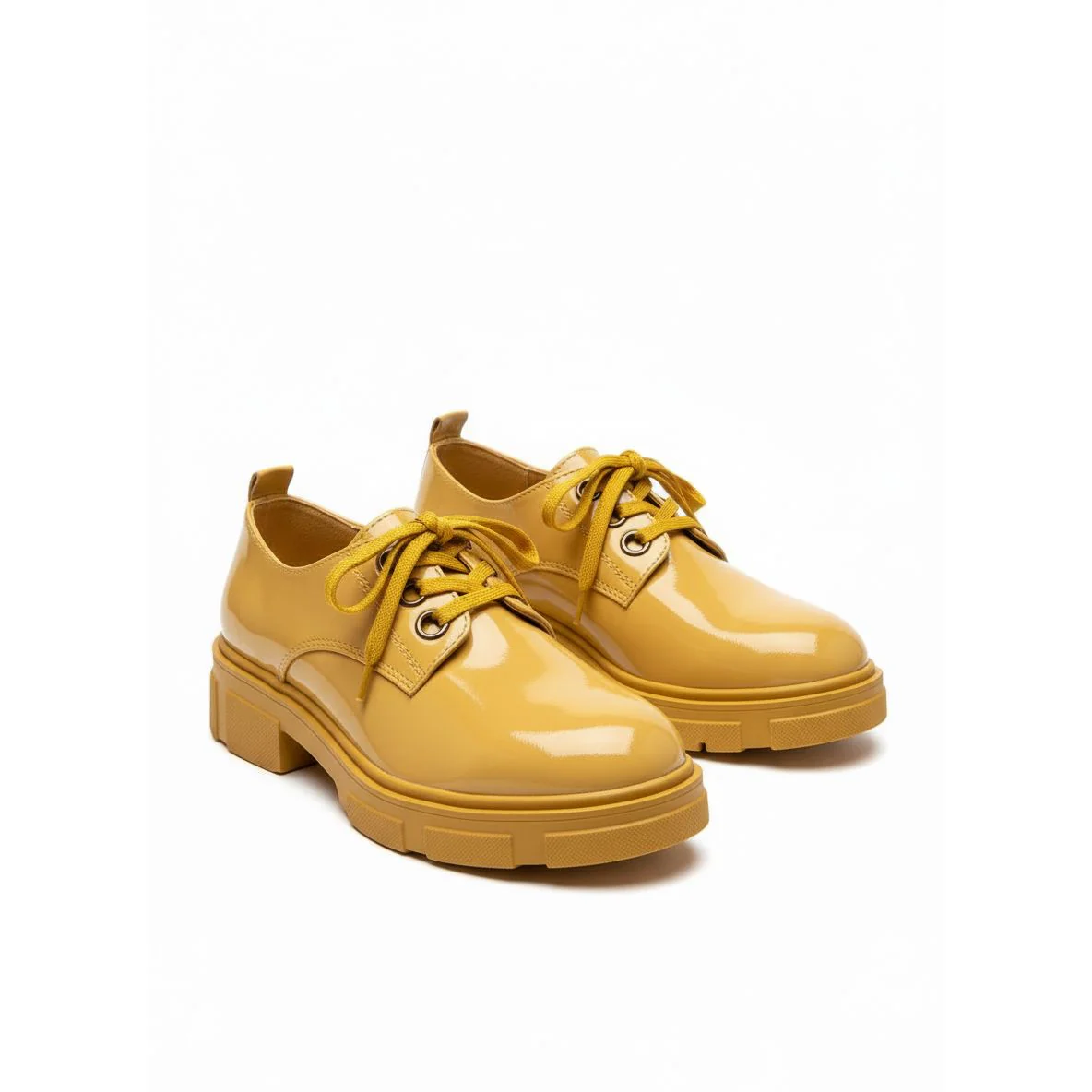 Lace up Platform Heel Shoes - Image 5