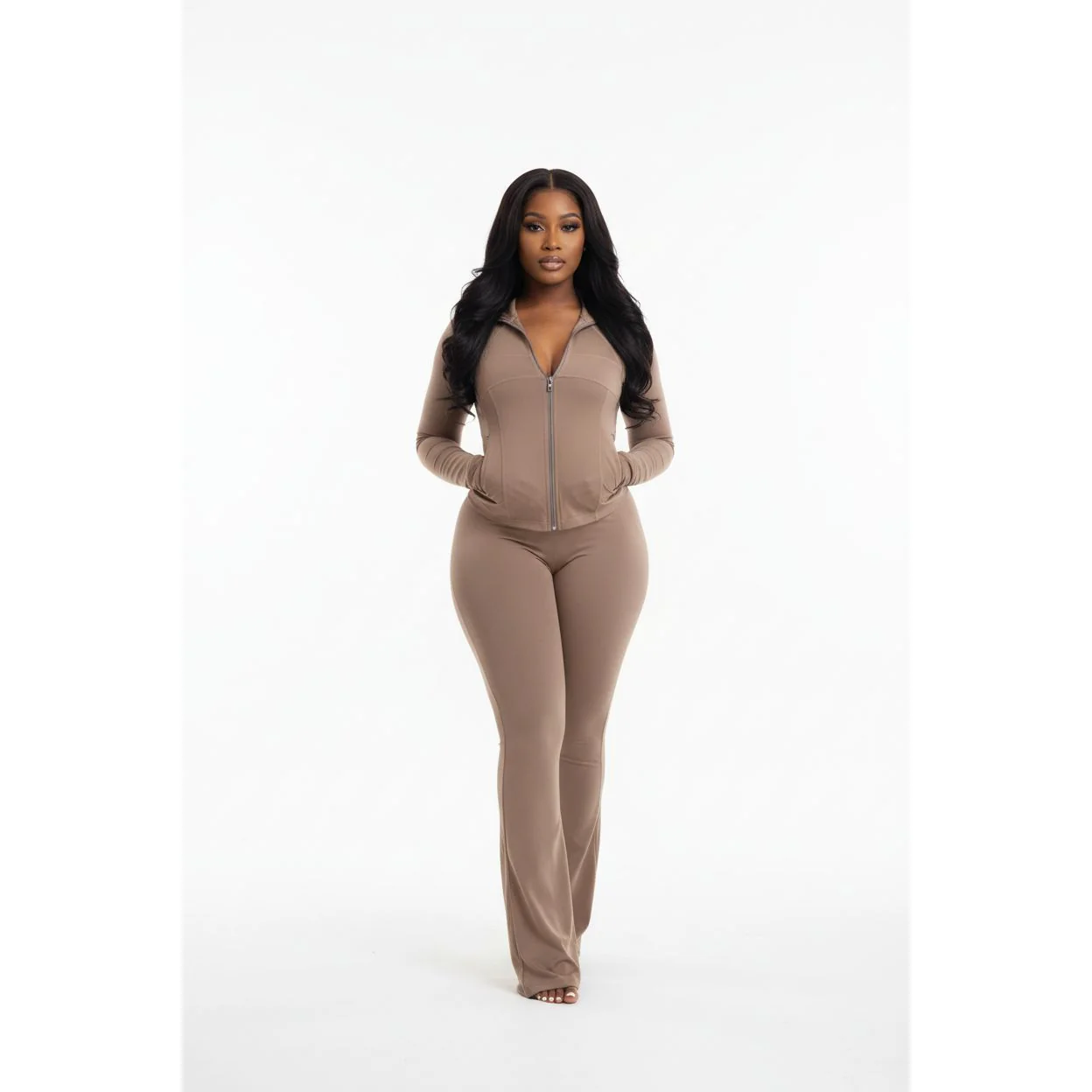 Ladies Activewear Two Piece Set - Image 2