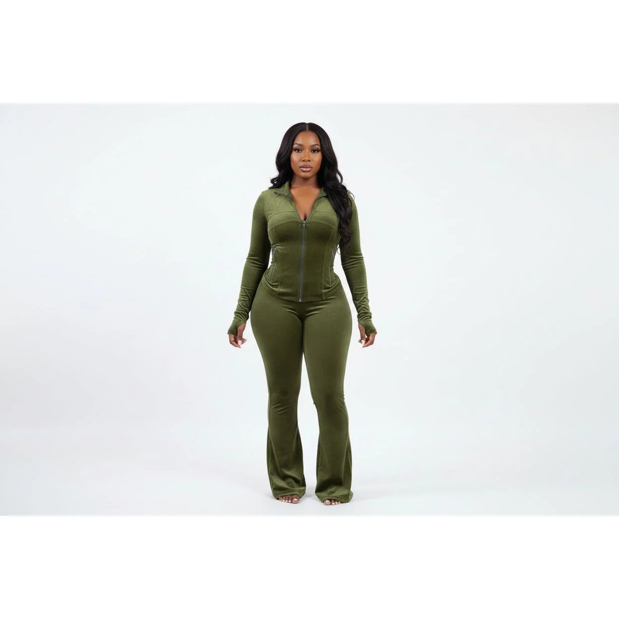 Ladies Activewear Two Piece Set - Image 5