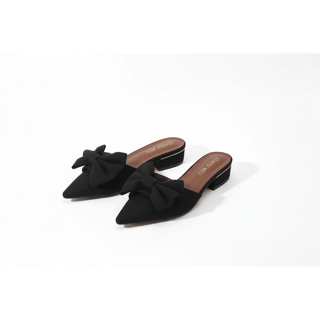 Ladies Bow-Knot Slip-On Sandal