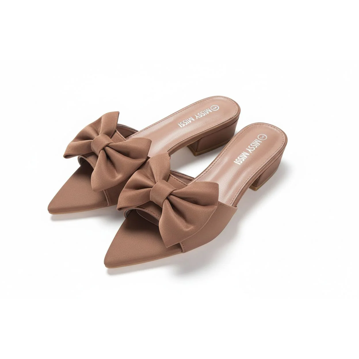 Ladies Bow-Knot Slip-On Sandal - Image 6
